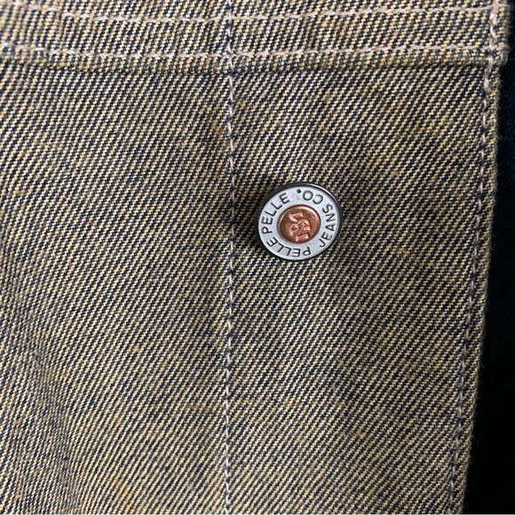 Pelle Pelle Jean Jacket Oversized Mens Size XL - Picture 4 of 6